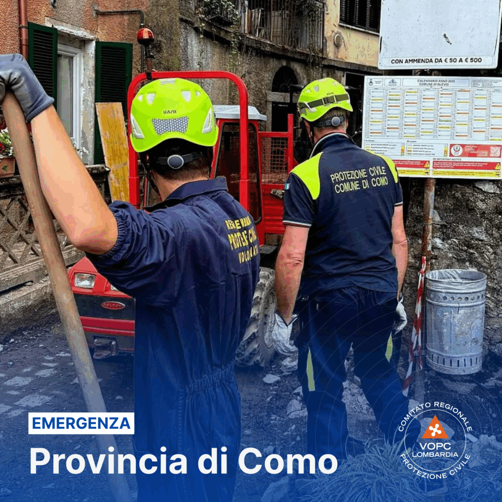 Emergenza maltempo in Lombardia